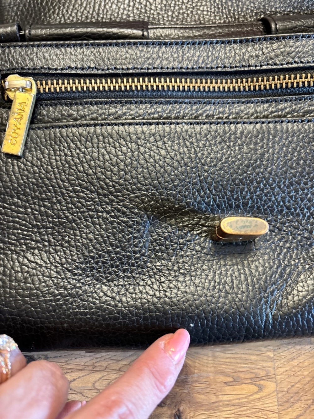 Cuyana Leather Shoulder/Crossbody Bag - Picture 8 of 10